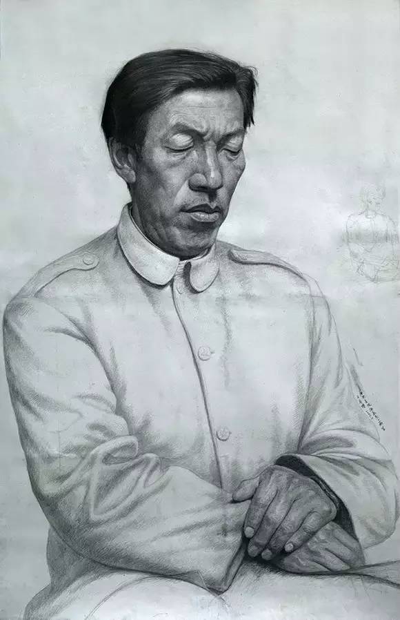 《男肖像》 王彦博 103.5cm×66cm